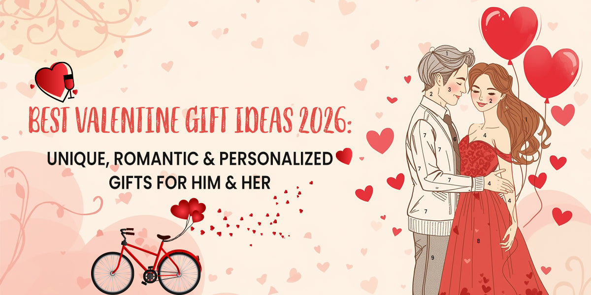 Best Valentine Gift Ideas 2026: Unique, Romantic & Personalized Gifts for Him & Her
