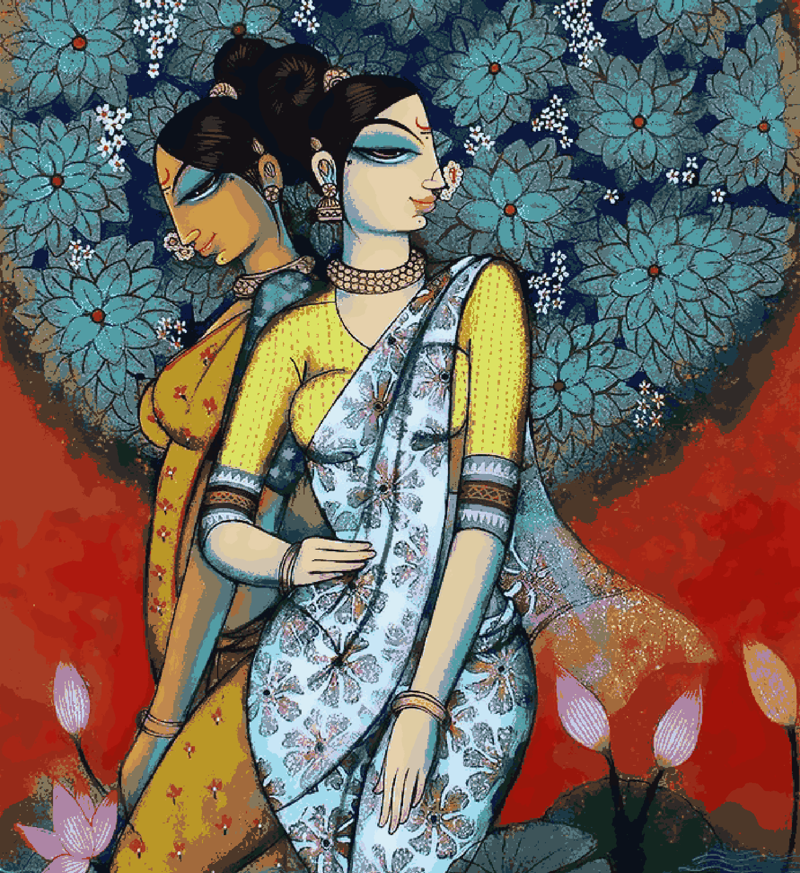 Women in Saree