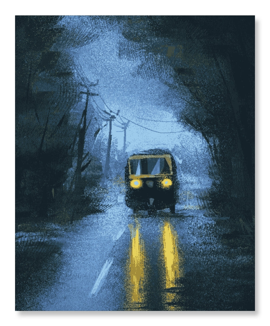 Soaked Streets & Yellow Seat - Monsoon Edition