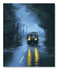 Soaked Streets & Yellow Seat - Monsoon Edition