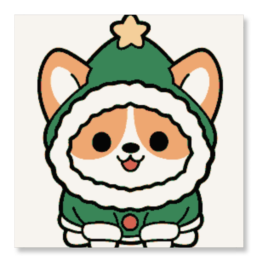 Corgi Cutie - Christmas