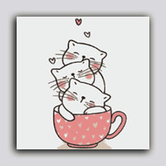 Cute Kitty Trio
