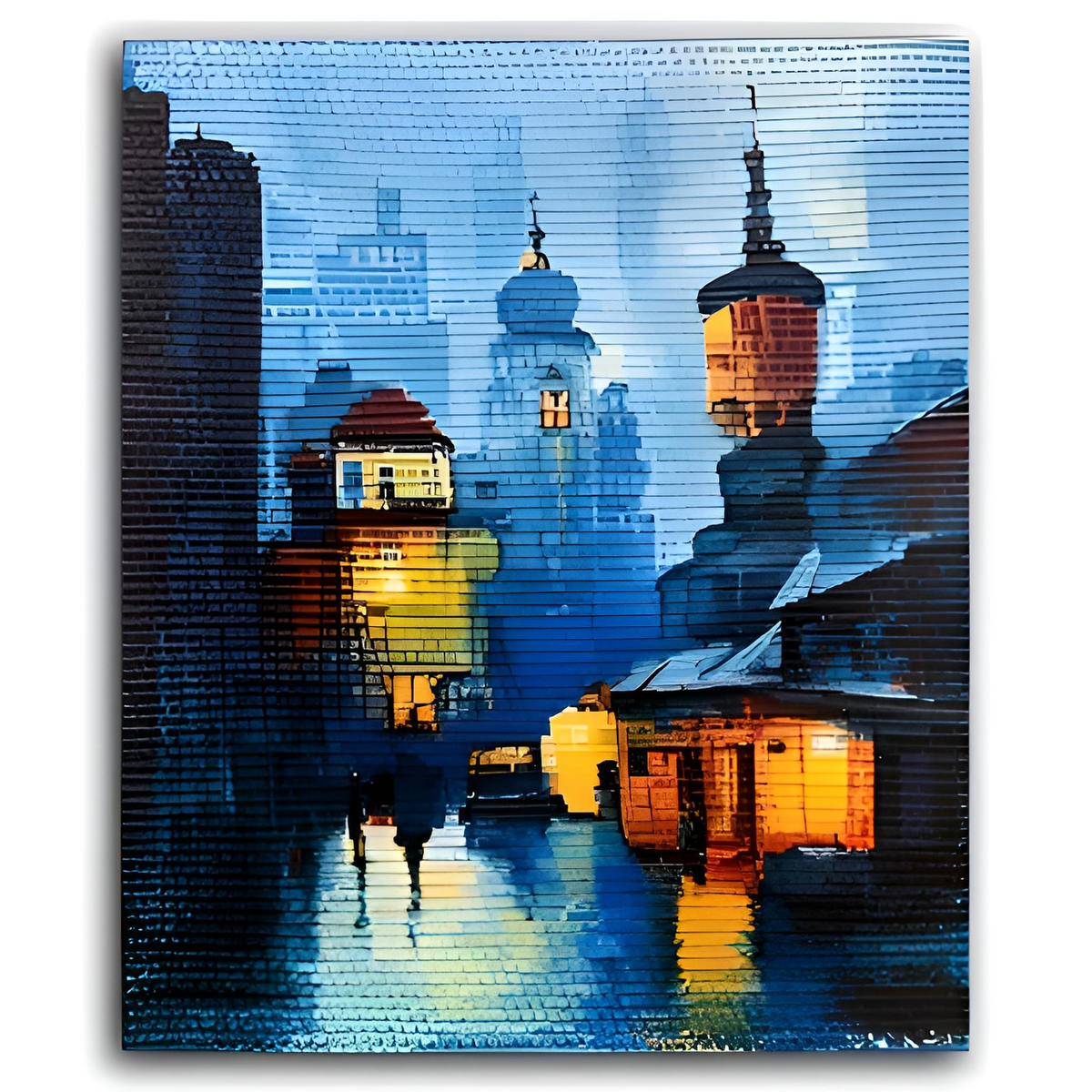 Inky Night Street- Tutorial