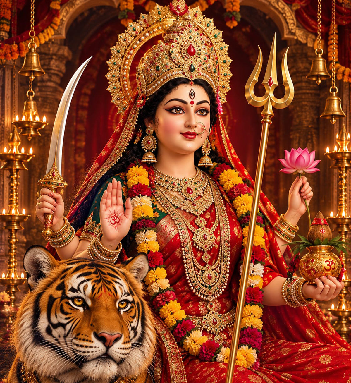 Maa Jagdamba - Mahaskati Swaroop