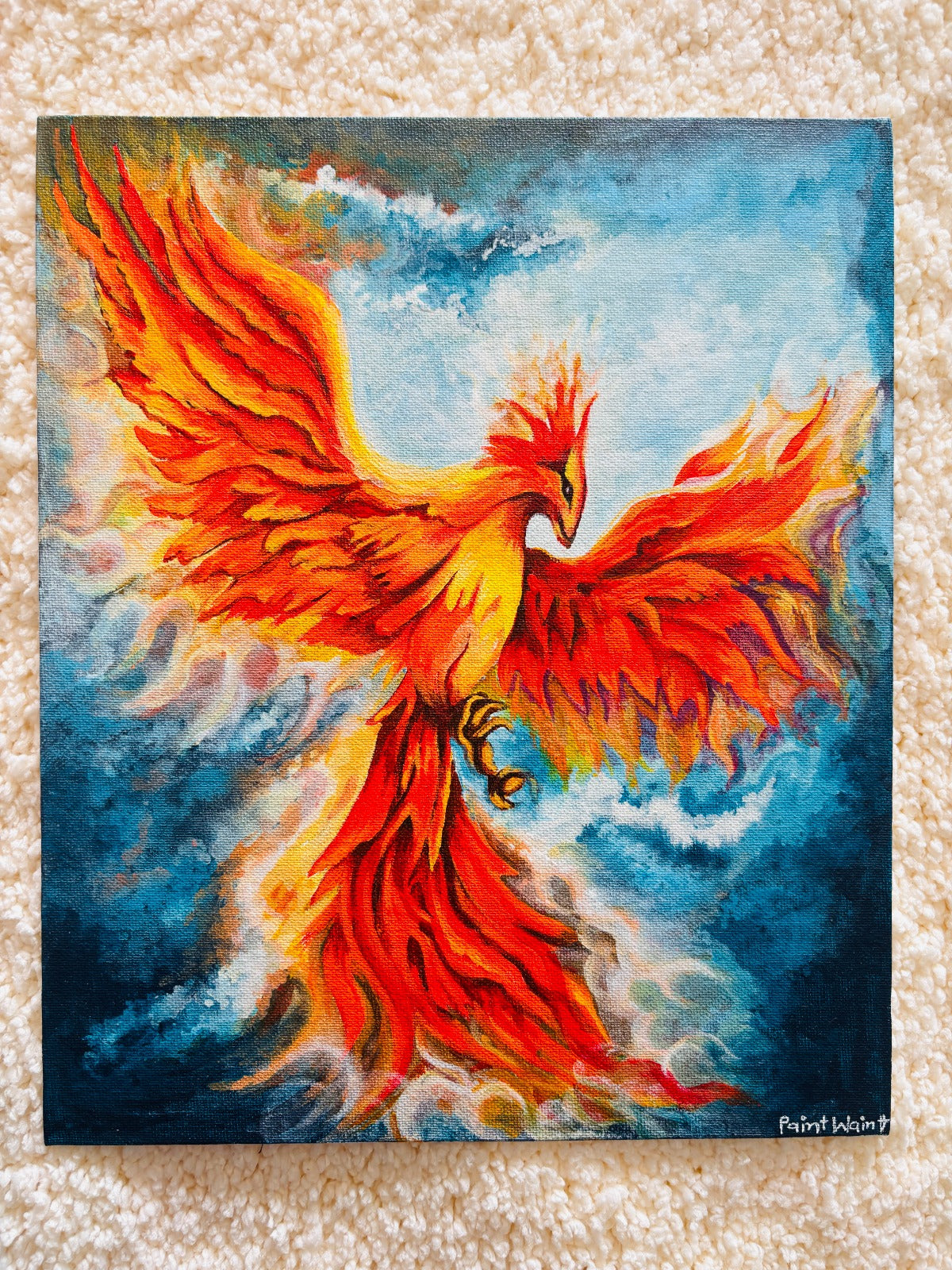 Fiery Phoenix- Tutorial