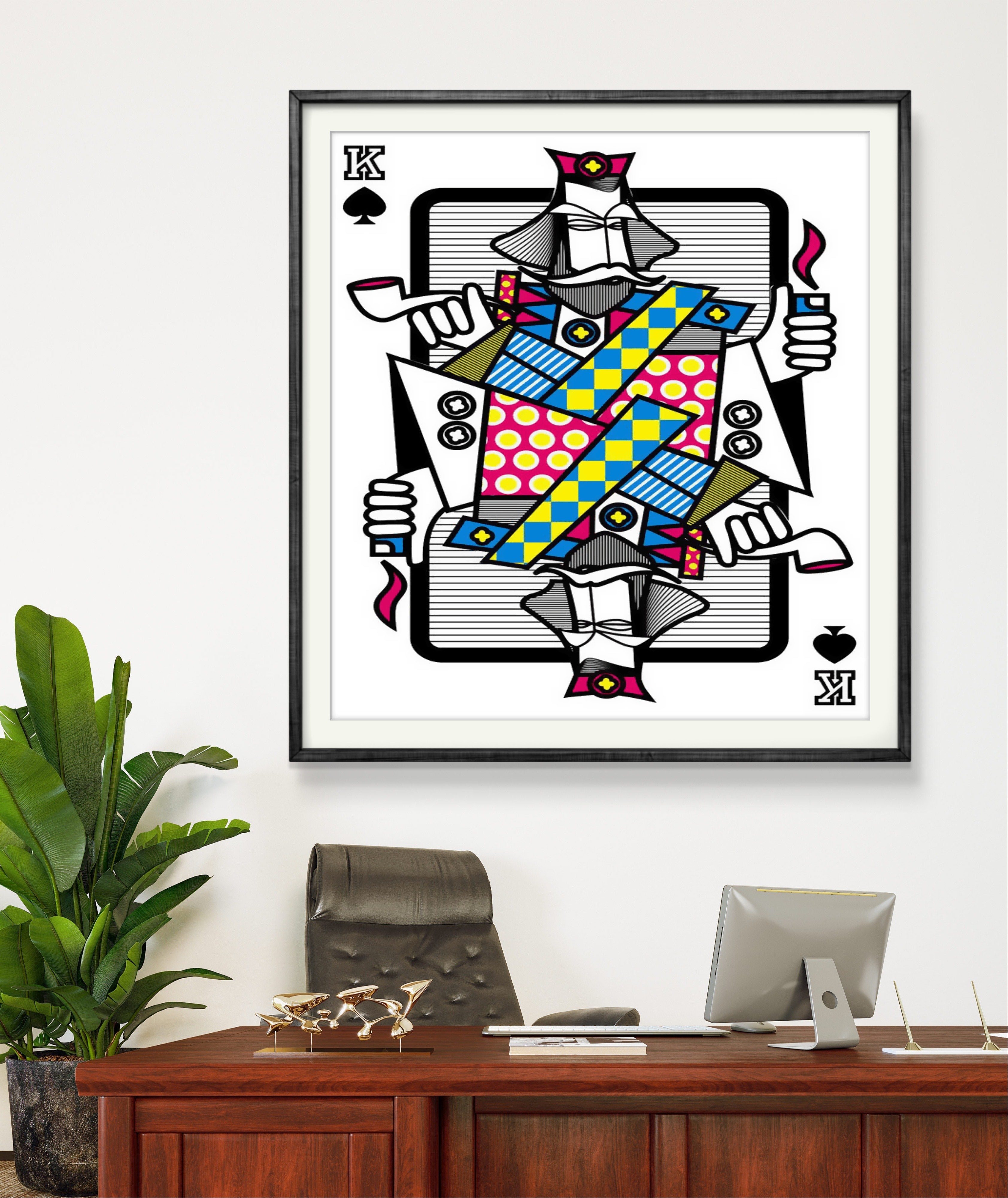 Playing Cards Modern King - Raja Rani Collection