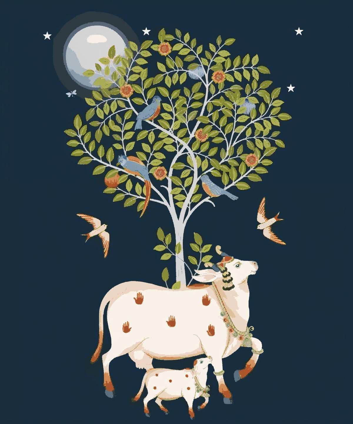 Tree of Life with Cow Pichwai