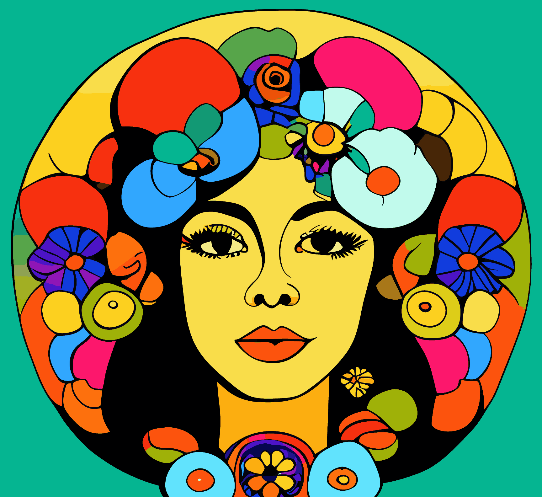 Abstract Lady