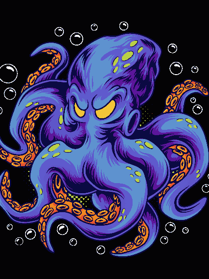 Angry Octopus