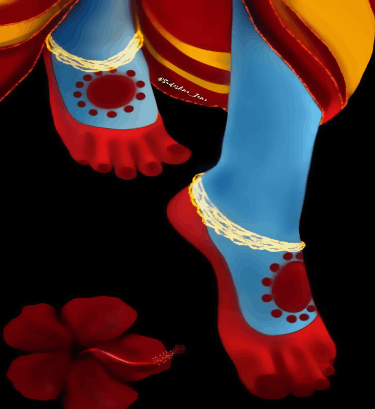 Kali Maa Good Foots