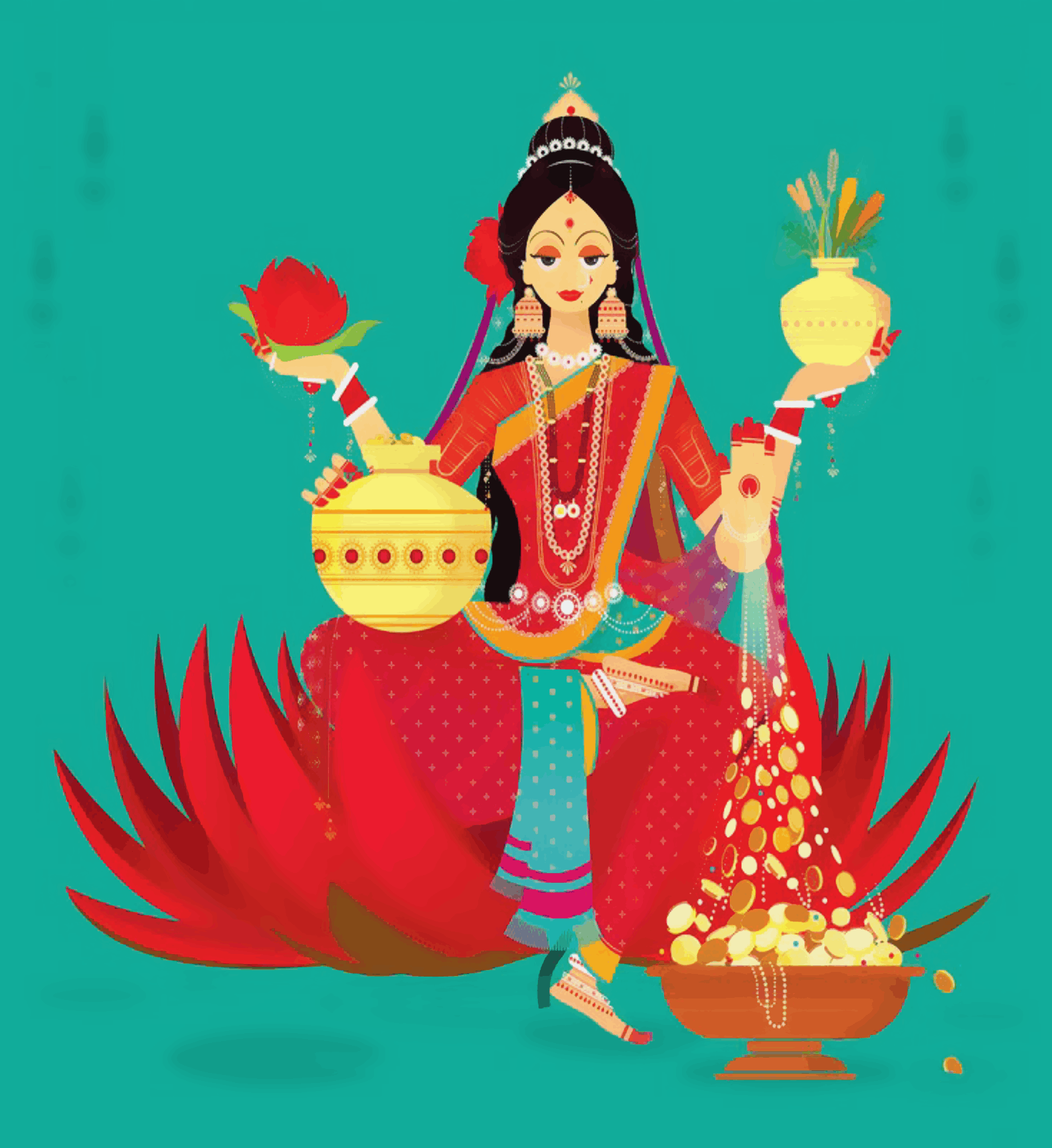 Lakshmi Maa Portrait