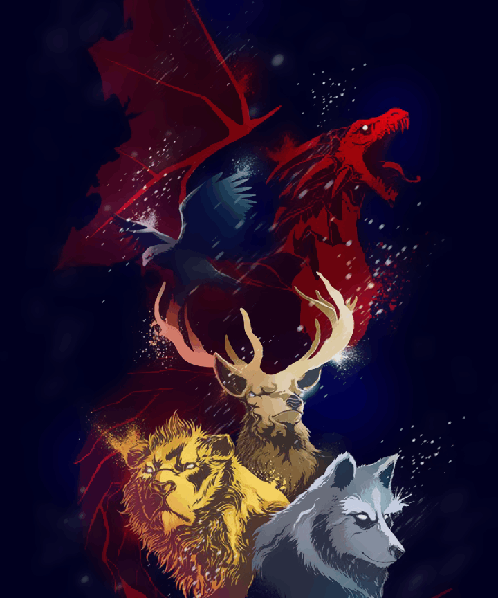 Clash of Houses - Game Of Thrones