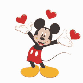 Mickey Mouse with Hearts - Valentine Special