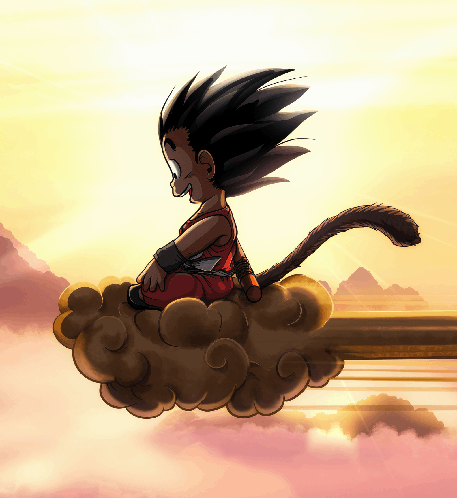 Goku Fly Kai
