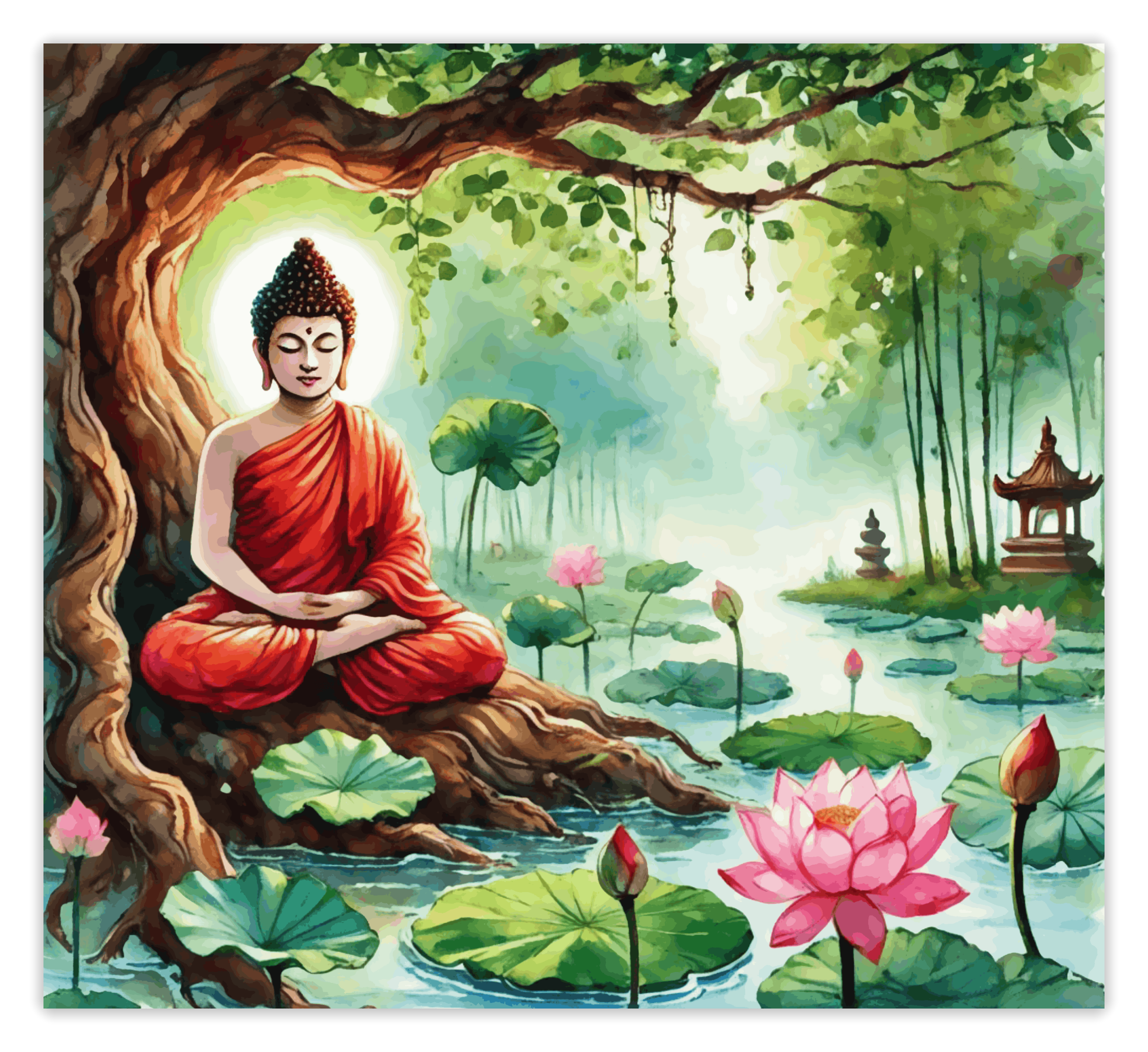 Enlightenment Beneath the Bodhi Tree