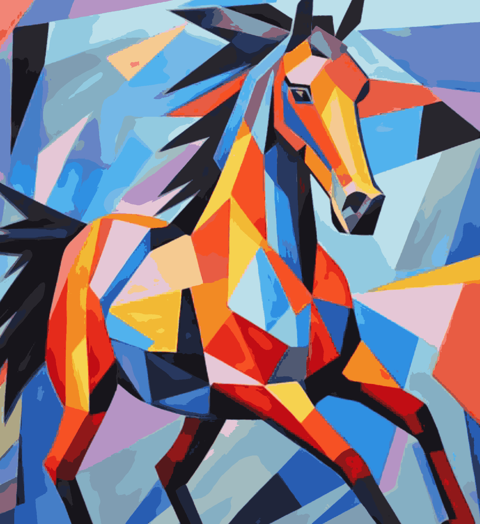 Horse Galloping