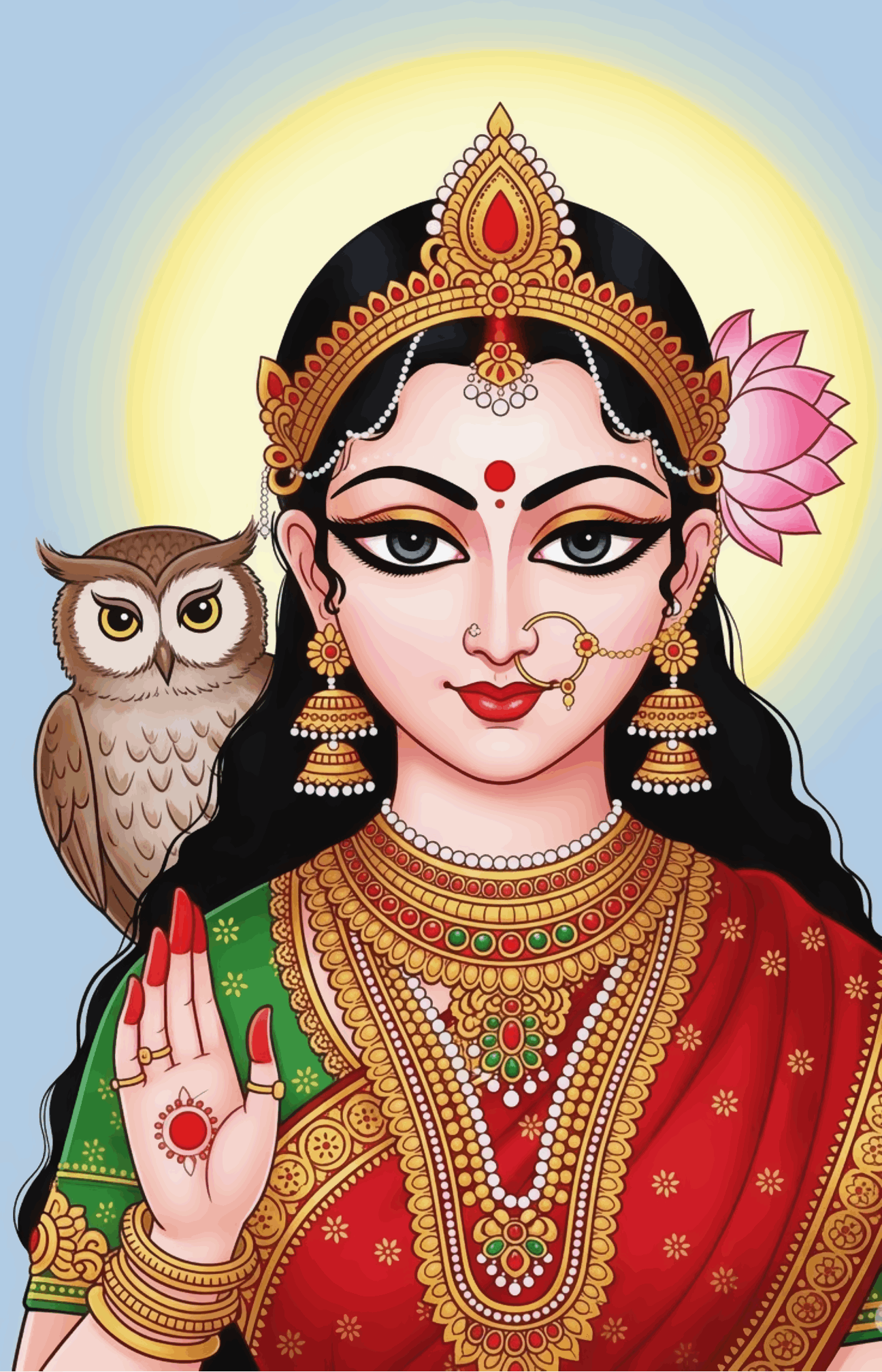 Goddess of discerment and Wealth - Lakshmi Maa