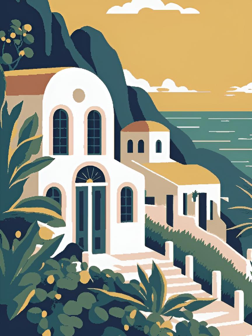 Golden Hour by the Sea