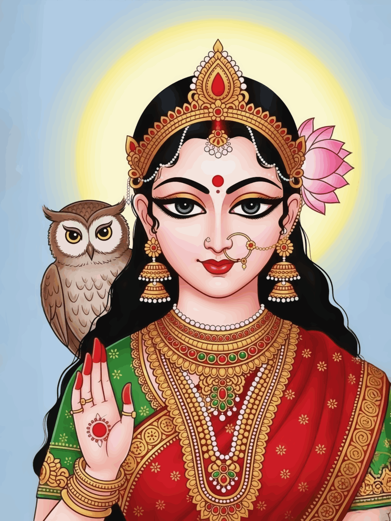 Goddess of discerment and Wealth - Lakshmi Maa