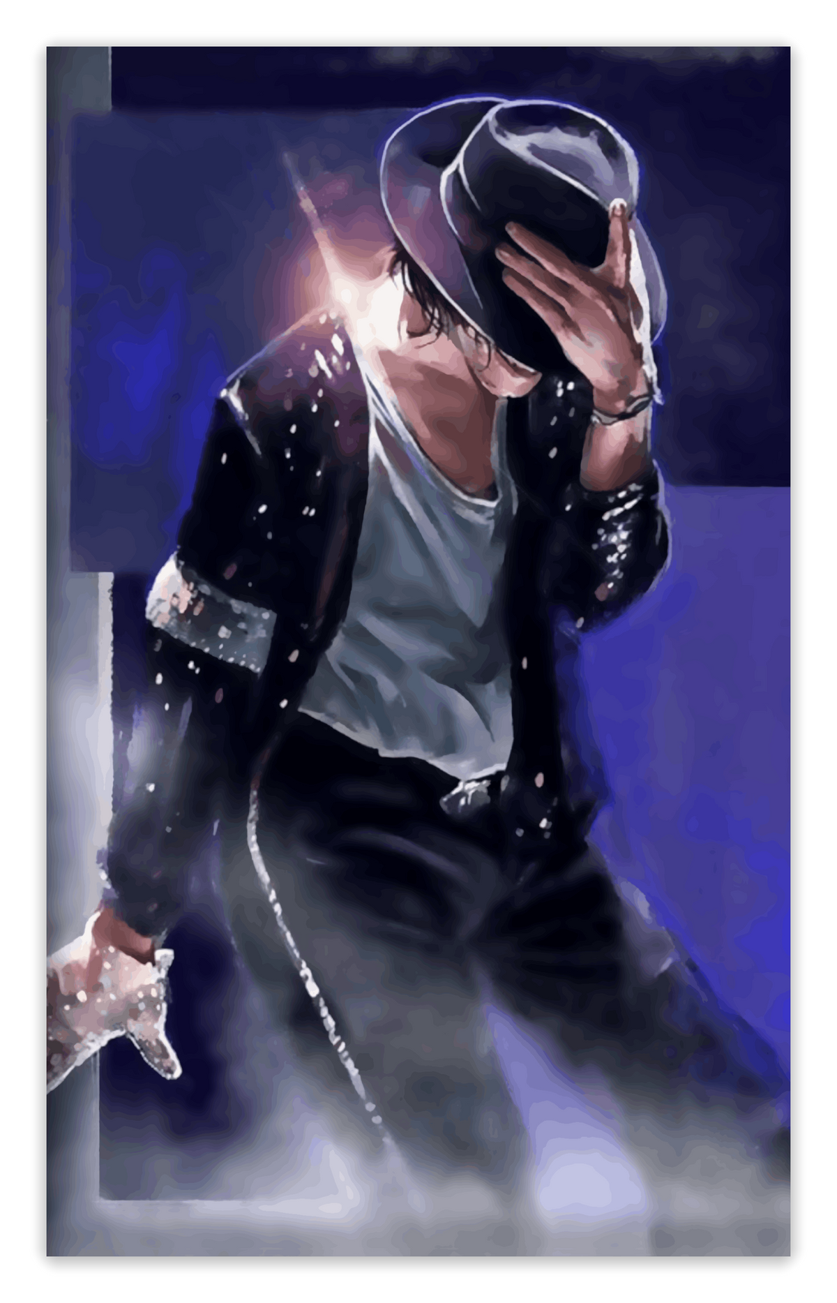 Michael Jackson Iconic Moonwalk