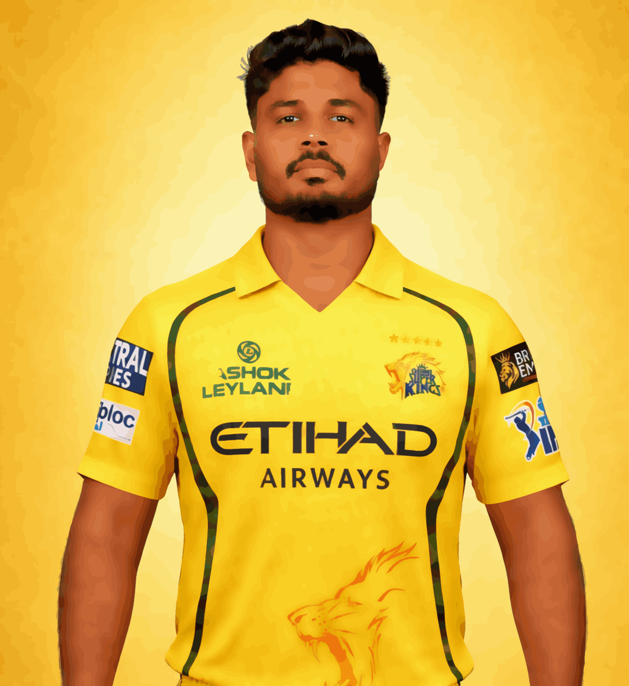 Chetta Sanju's Yellow Vanguard - IPL Edition