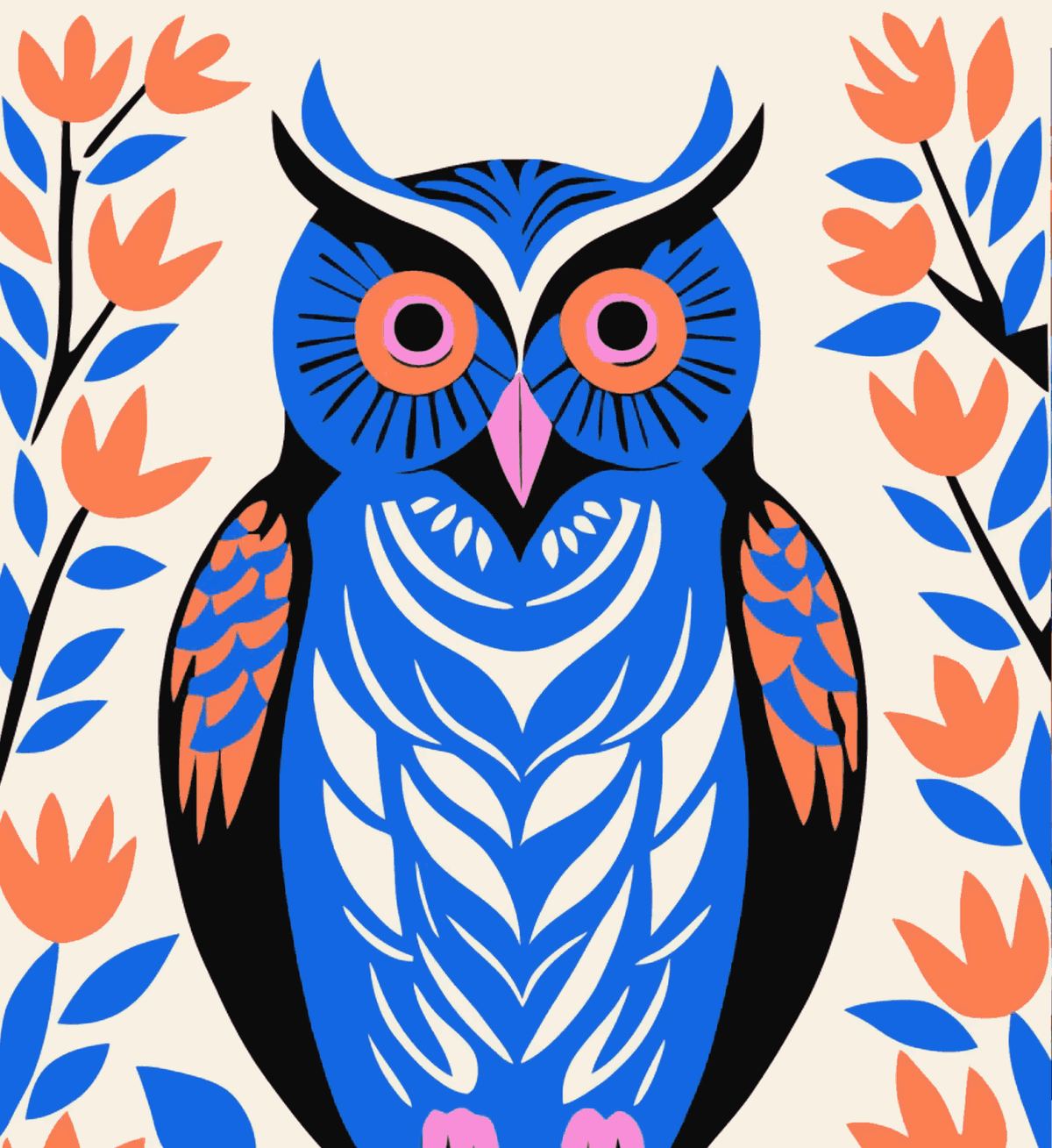 Funny Owl