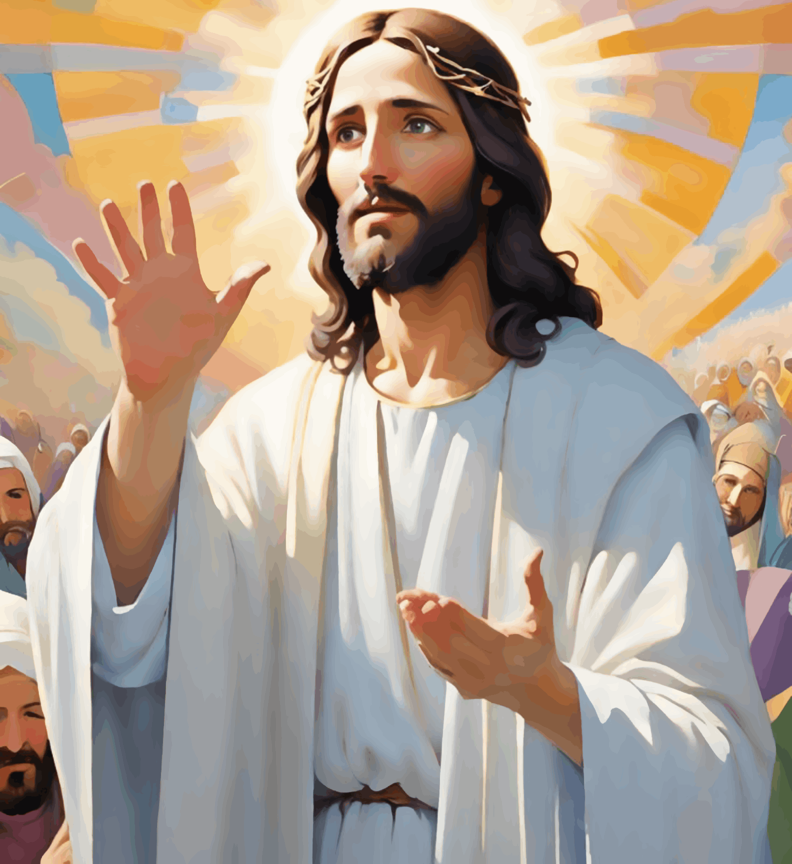 Jesus Blessing