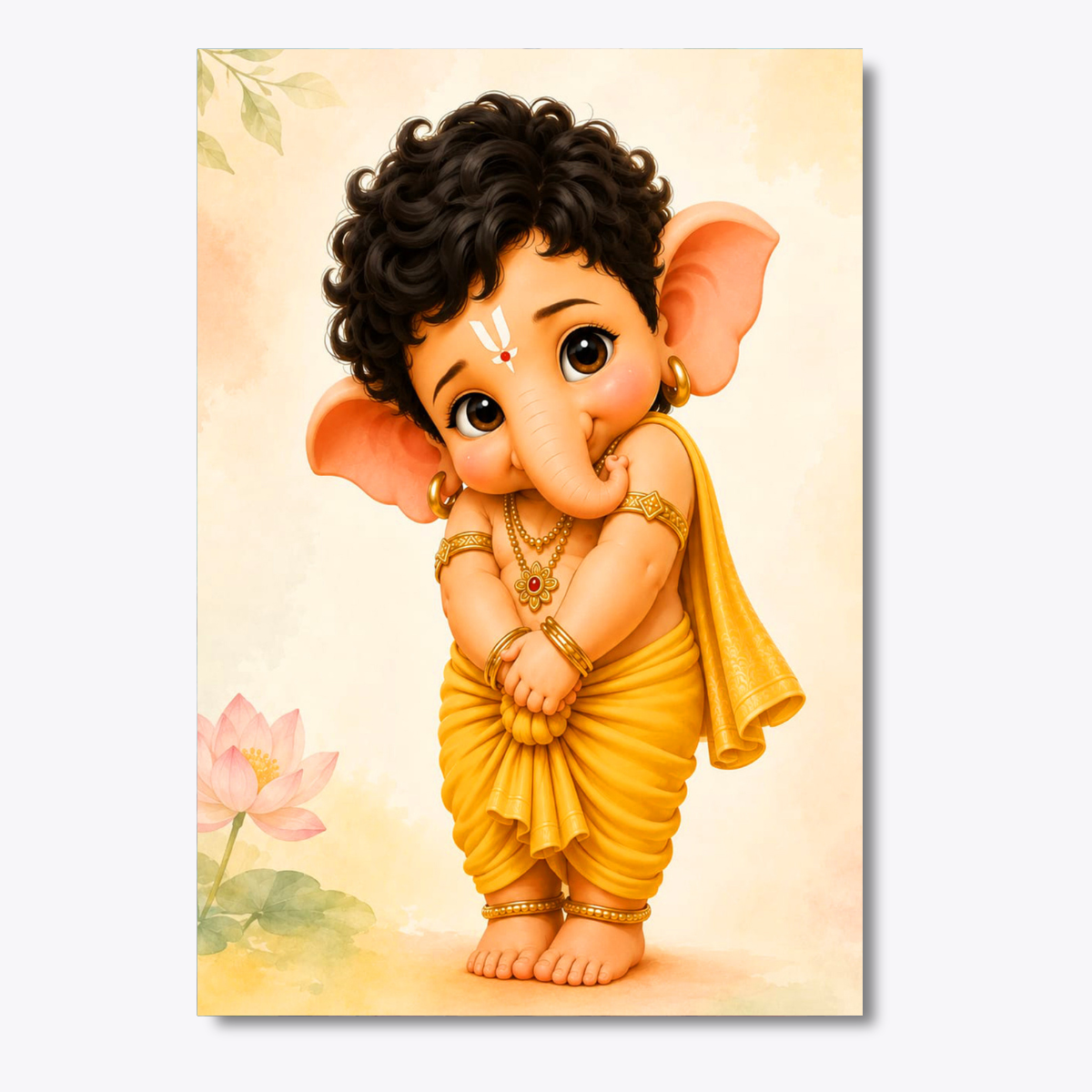Natkhat Ganesha - Dot by Number