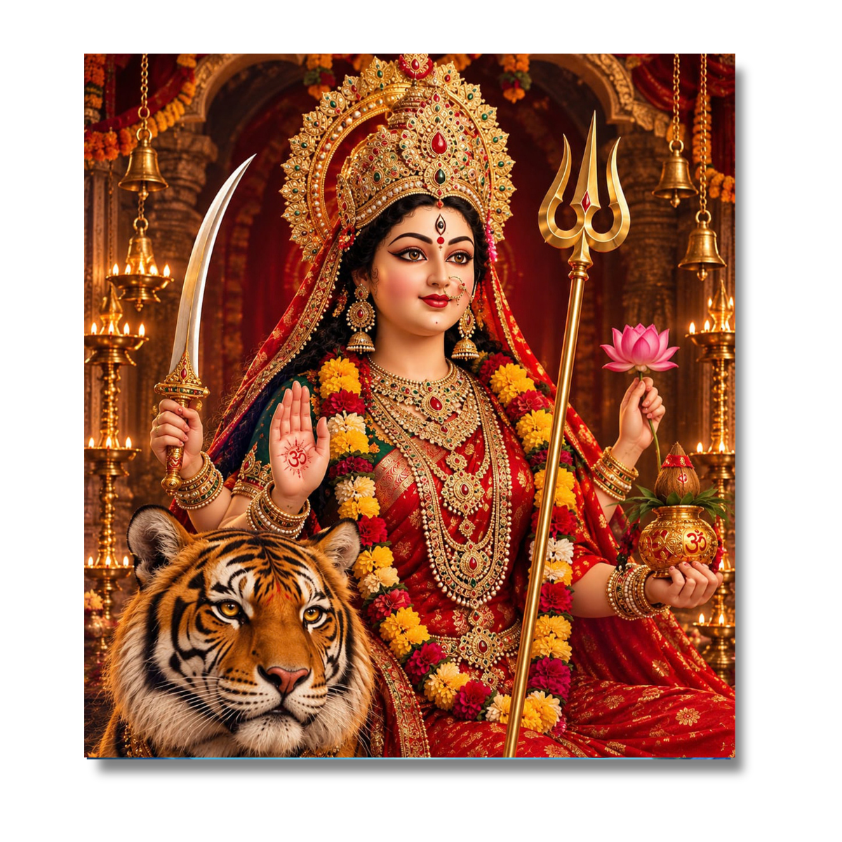 Maa Jagdamba - Mahaskati Swaroop