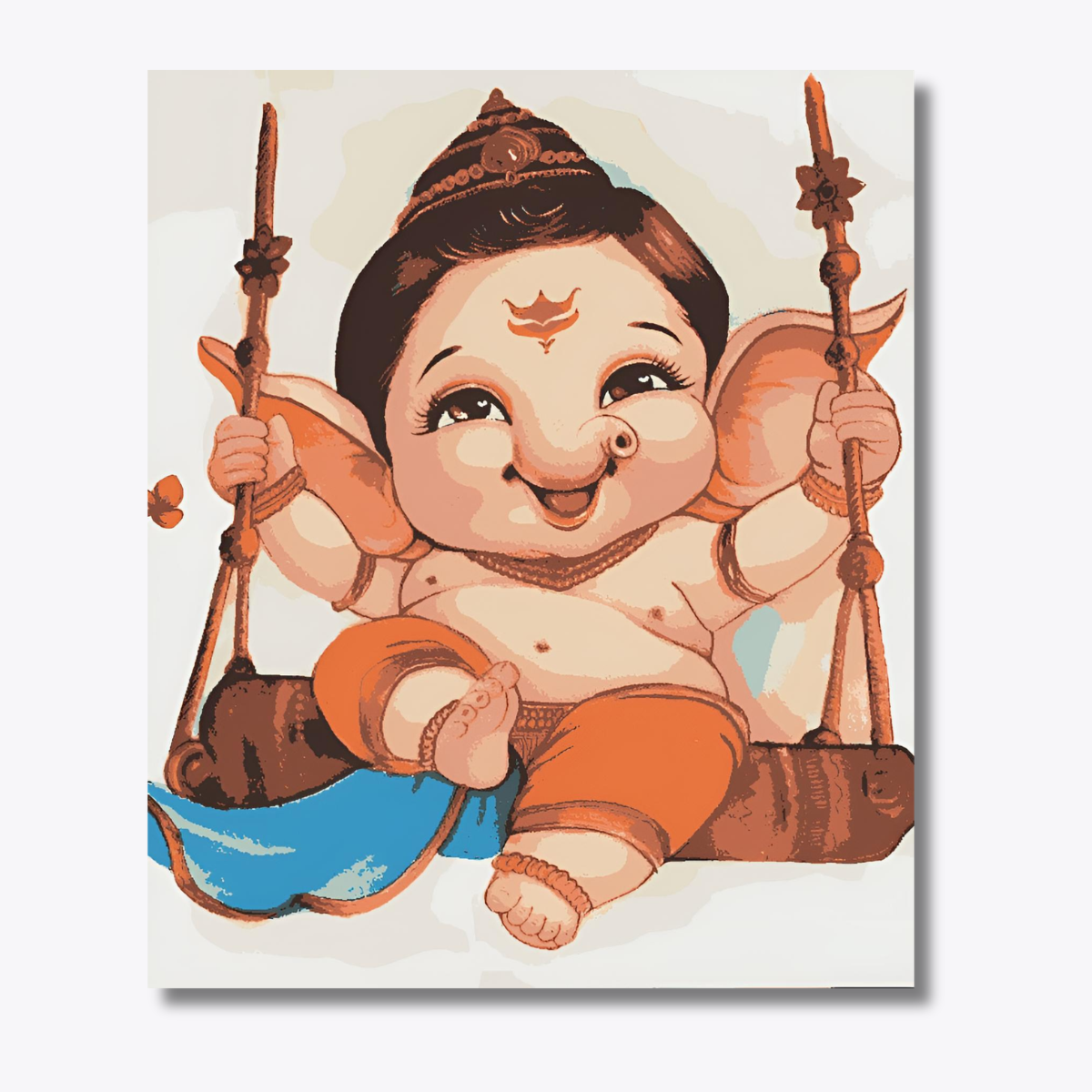 The Beginning of Joy - Bal ganesha On Swing