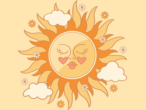 Blushing Sun