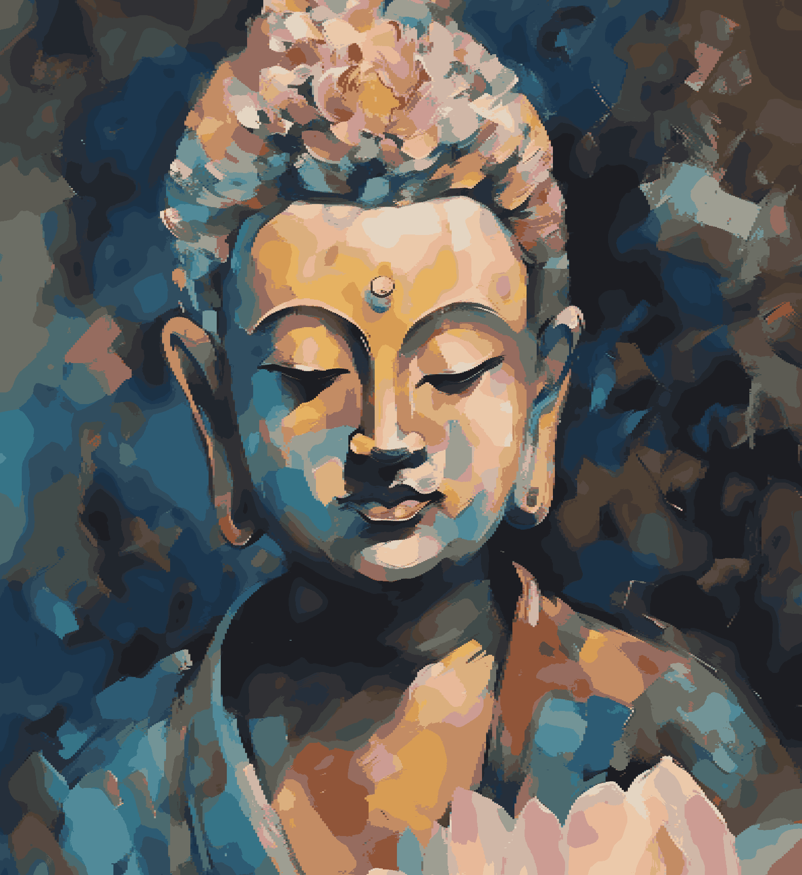 Buddha Sand Effect