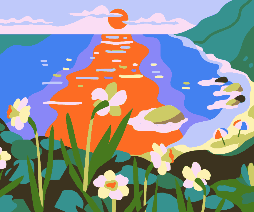 Colourful Lake