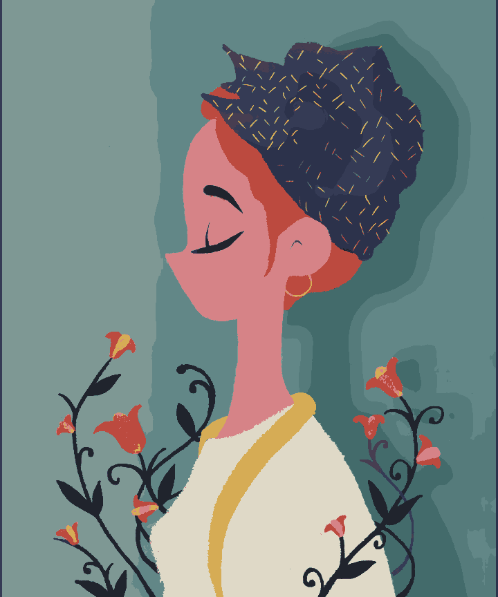 Dreaming Lady