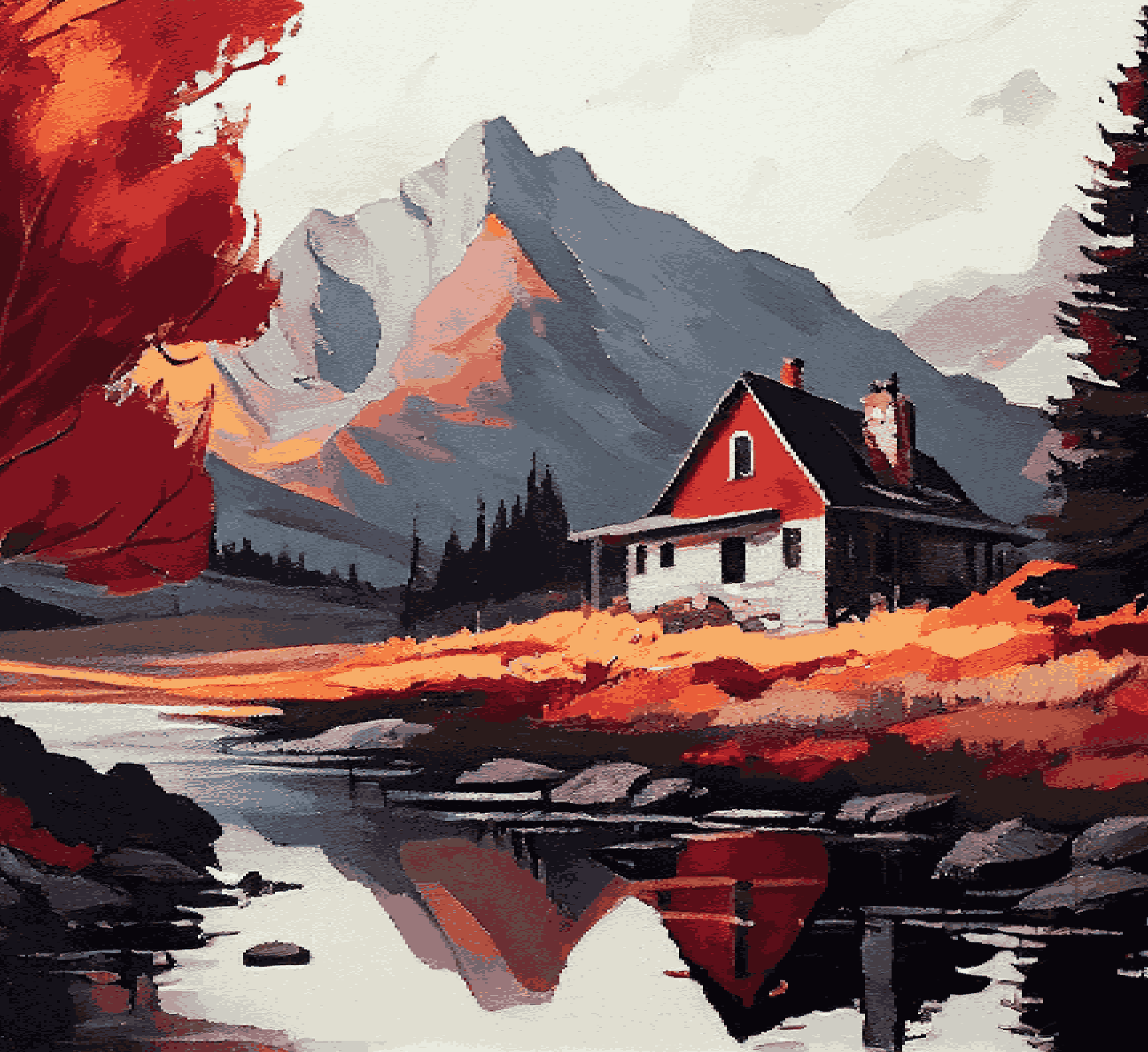 House in Nature
