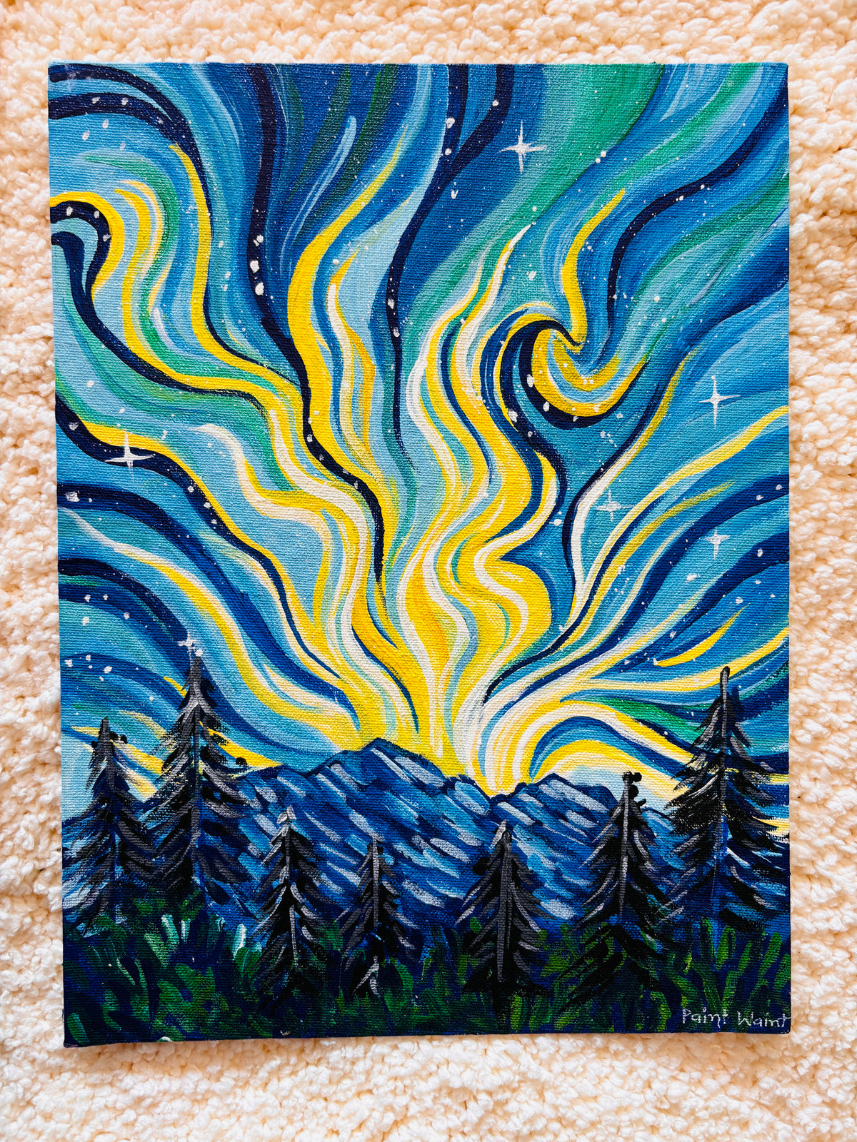 Van Gogh Starry Night- Tutorial