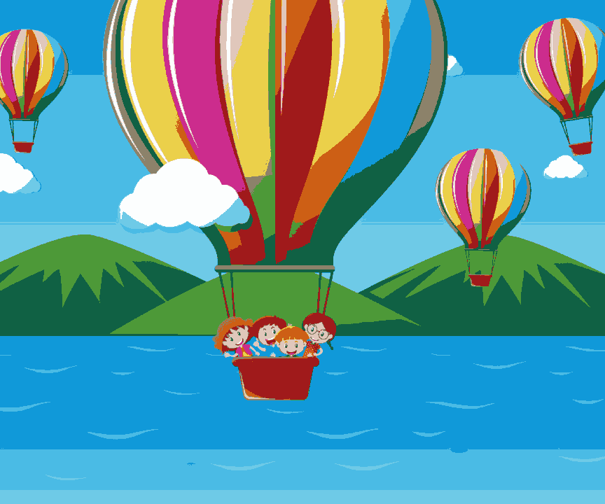 Kids in Parachute