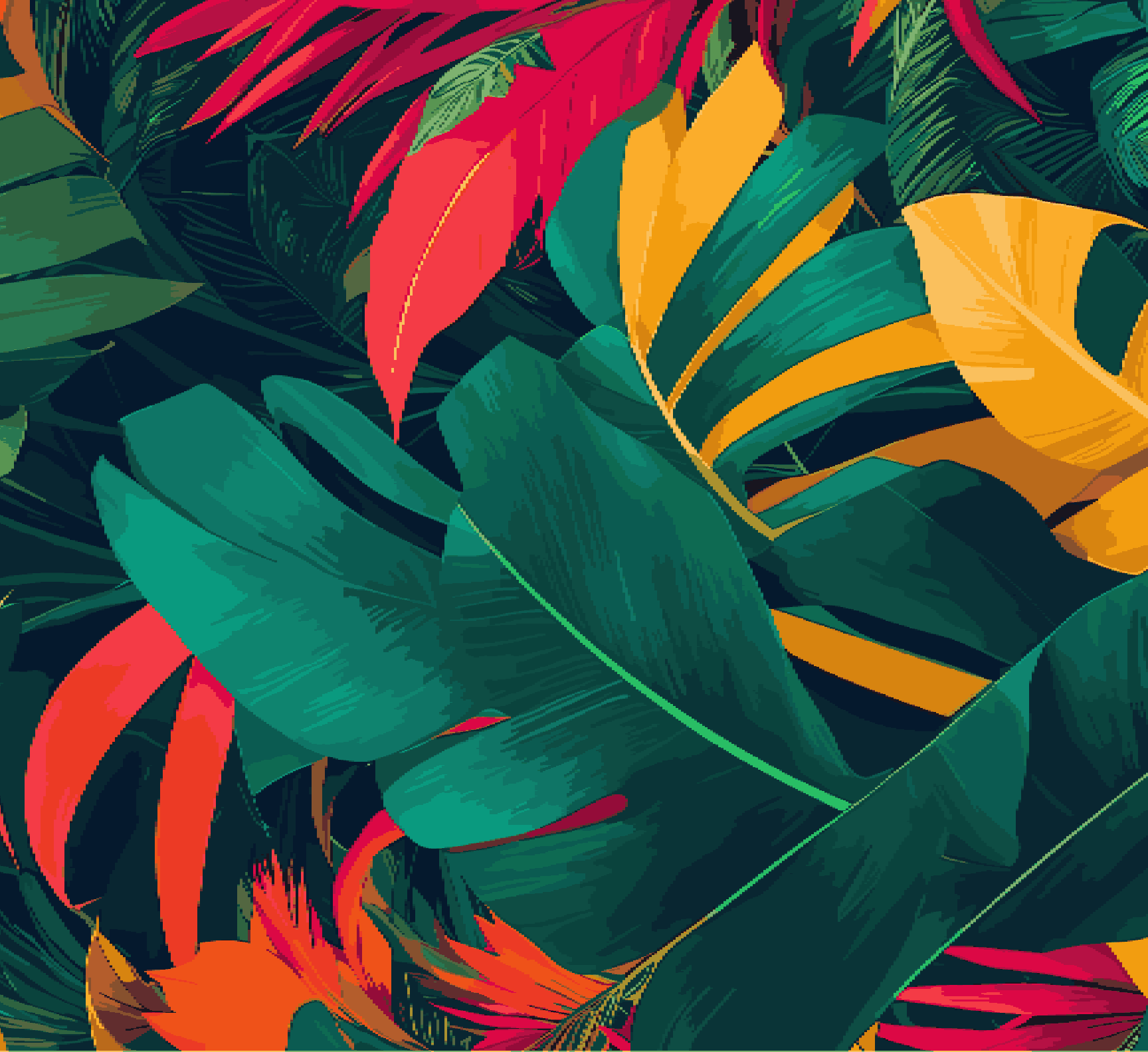 Leaves Abstract