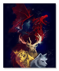 Clash of Houses - Game Of Thrones