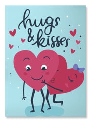 Lovely Hugs and Kisses - Hug Day