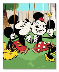 Love Birds Like Mickey and Minnie - Valentine Day