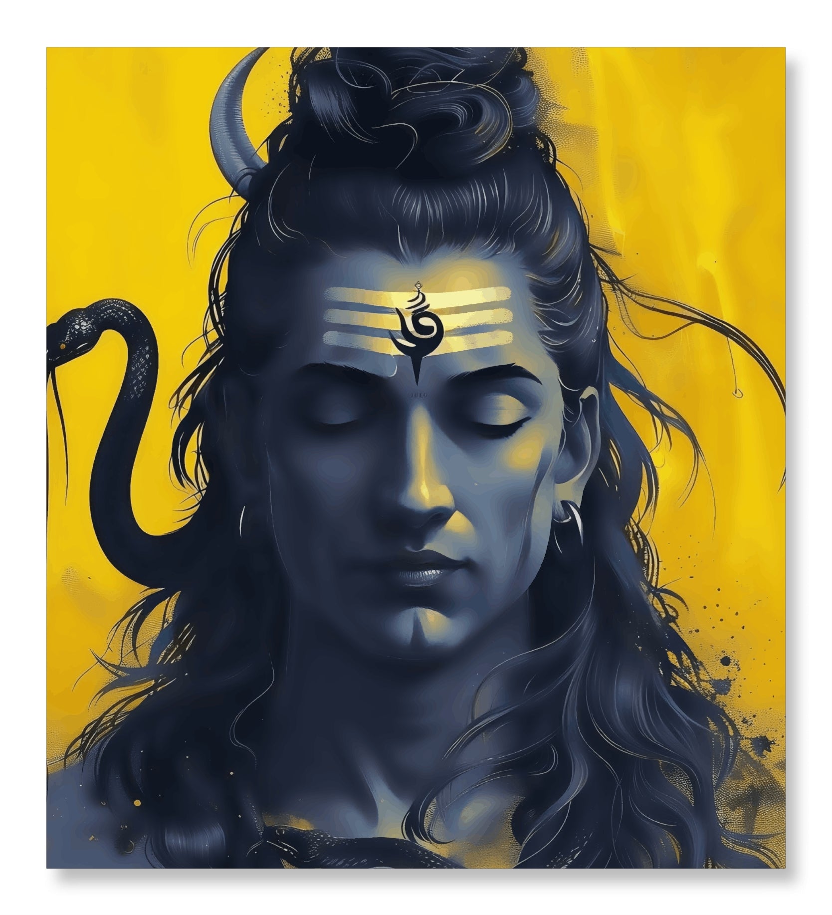 Shivji Meditating in Peace