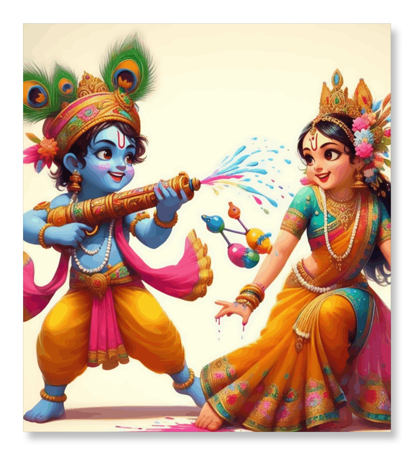 Radhe Shyam ki Holi