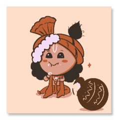 Little Krishna's Butter Delight