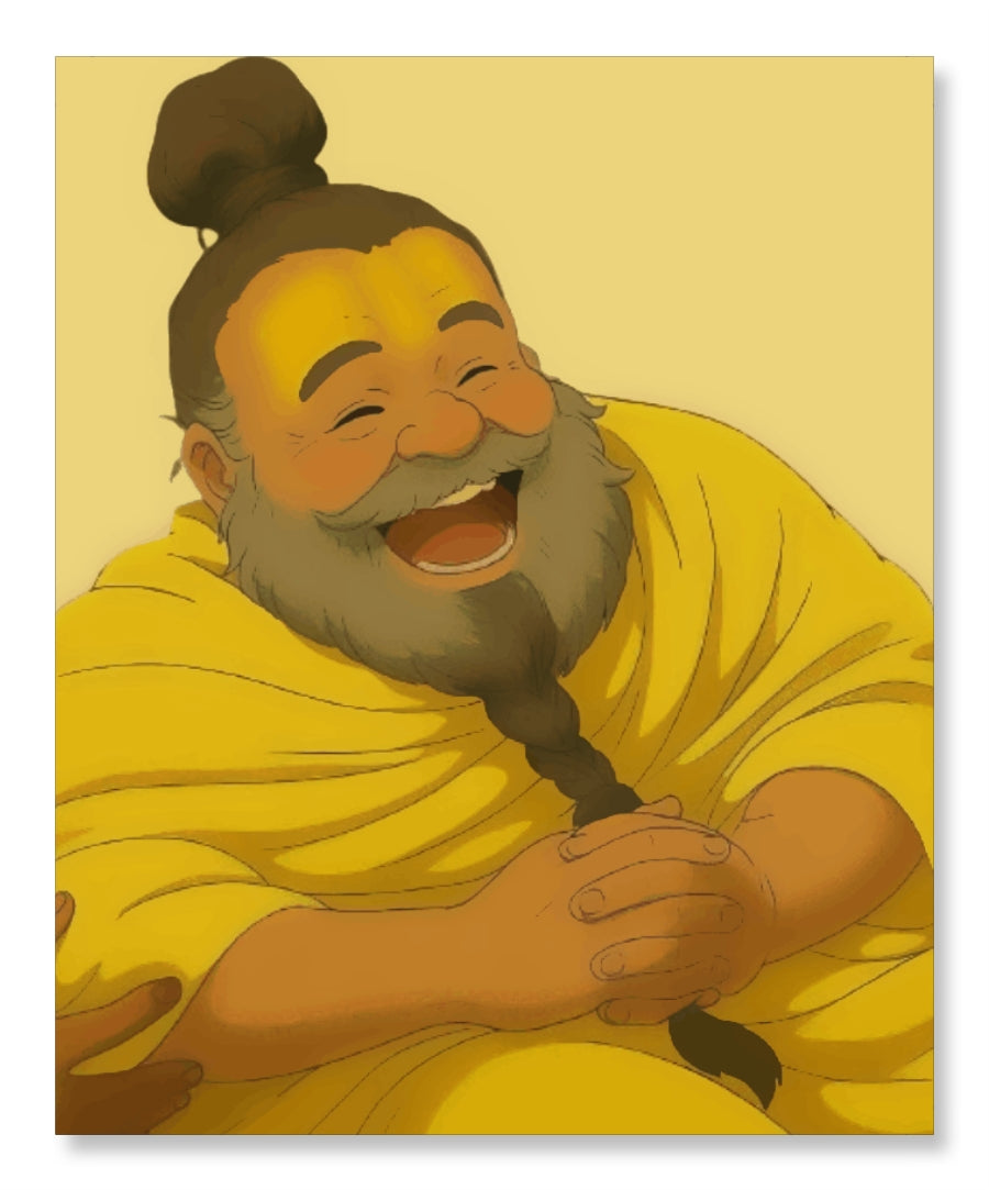 Cute Premanandji Maharaj - Ghibli Addition