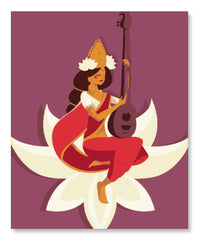 Goddess of Knowledge-Saraswati