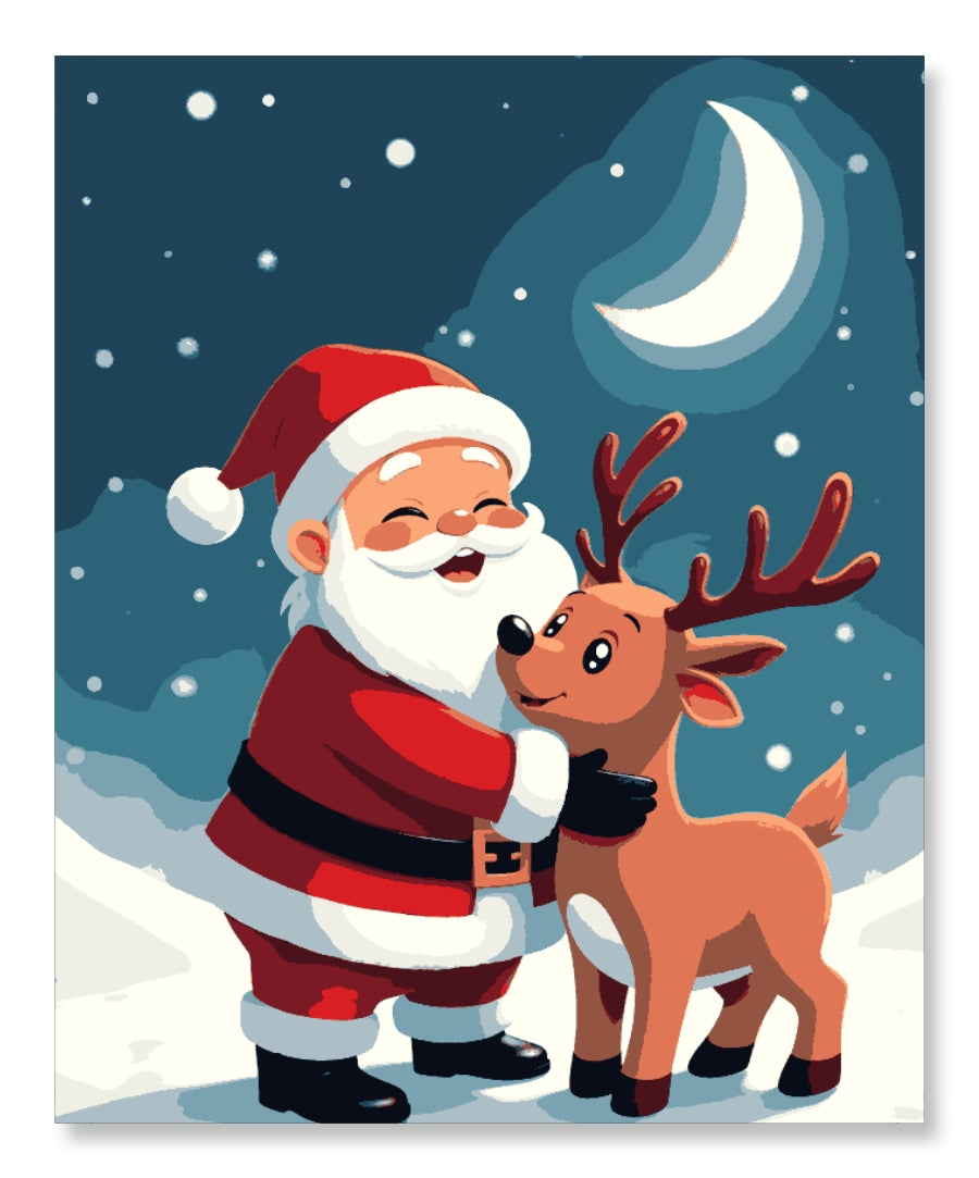 Santa Claus and Reindeer - Christmas Edition