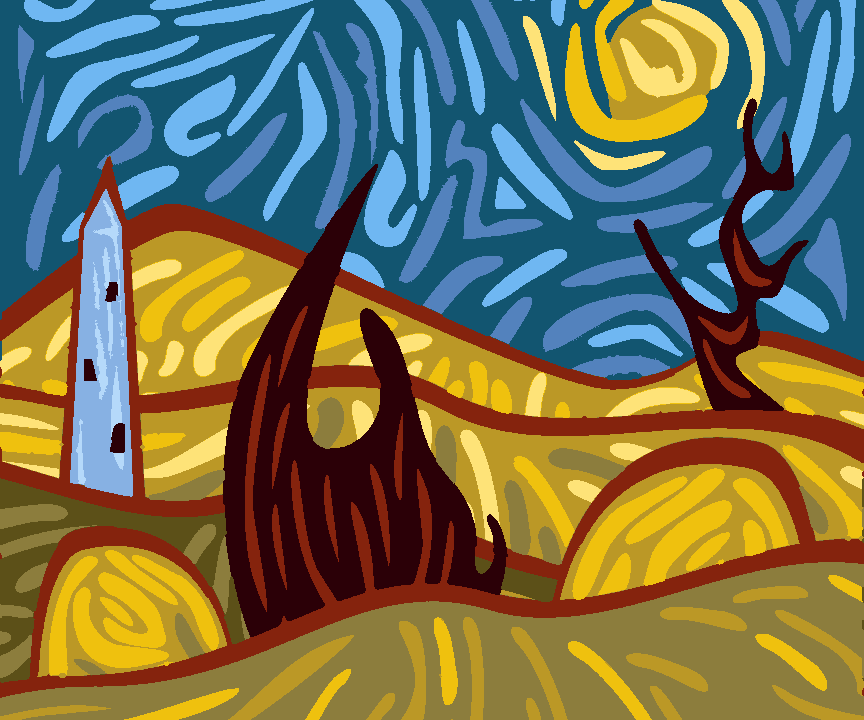 Nature Van Gogh Style