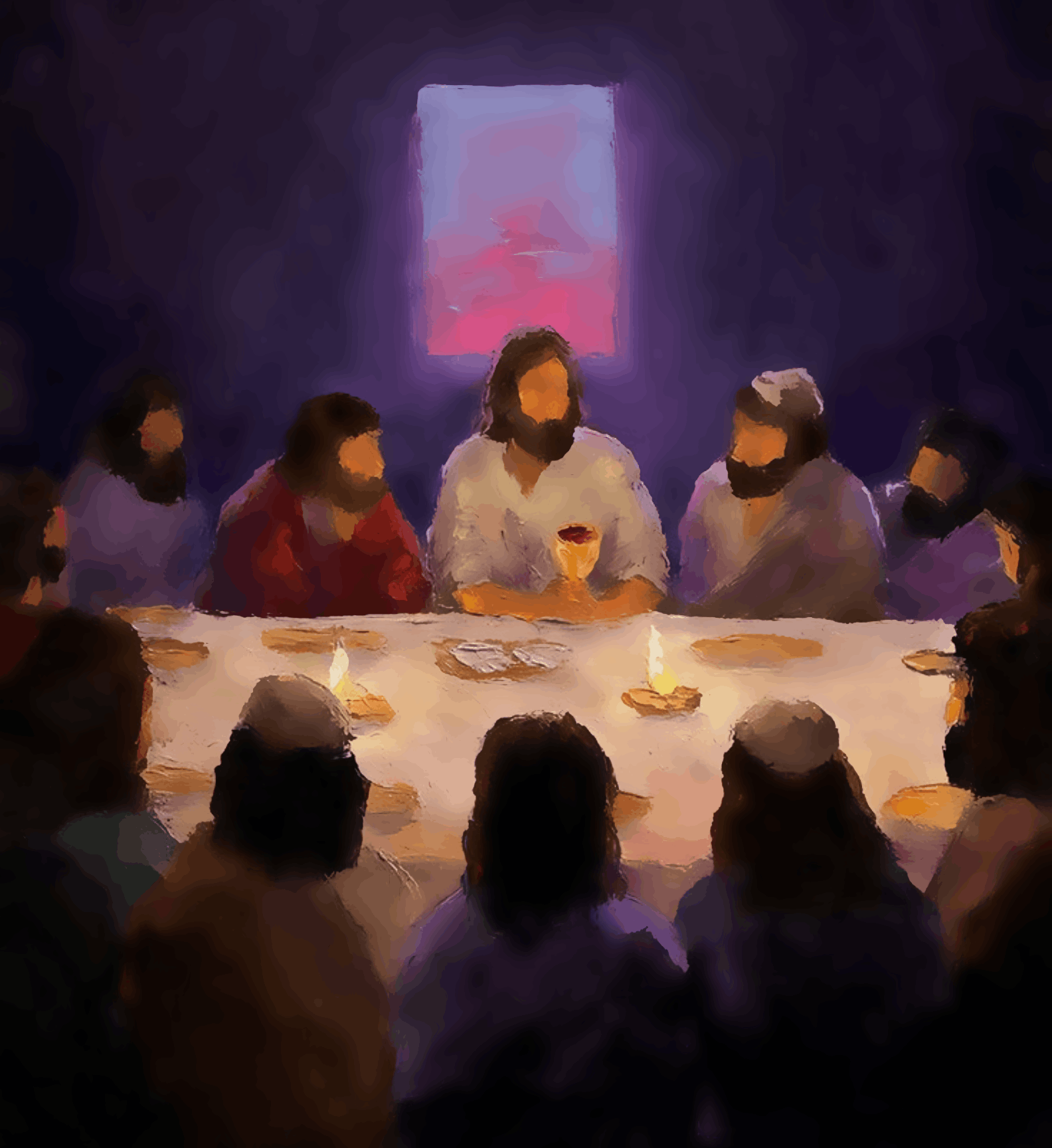 The Last Supper - Light Amidst the Shadows