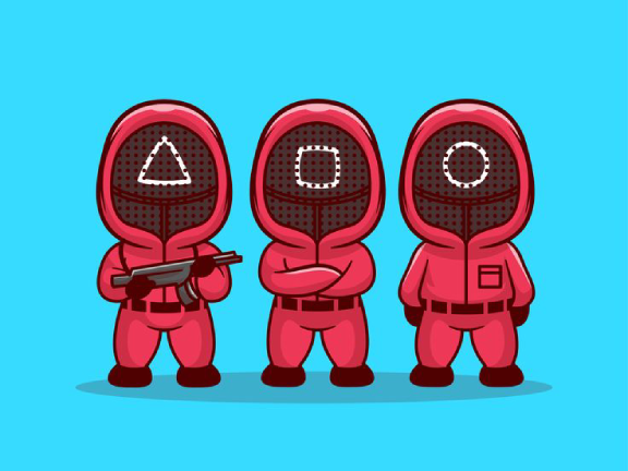The Red Guard - Squid Game